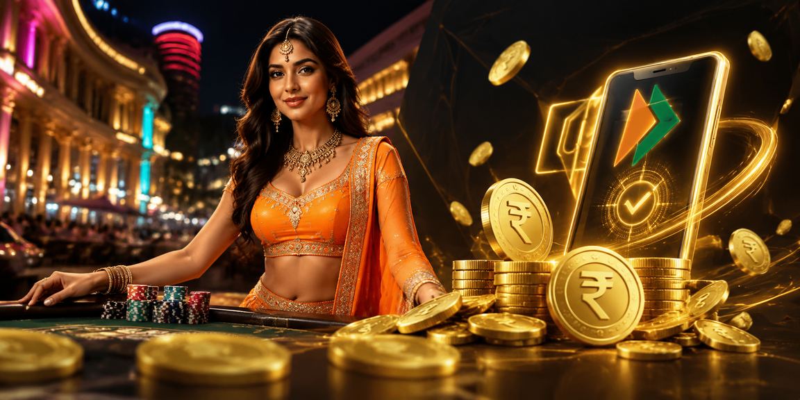 Indian currency notes and mobile payment in Delhi